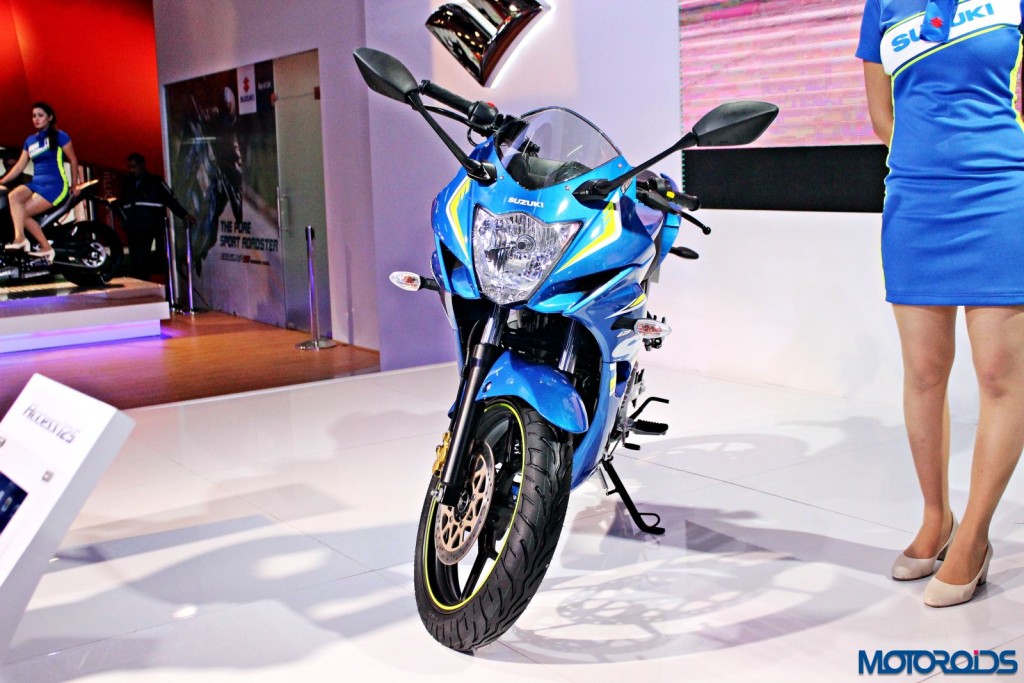 Suzuki Gixxer 155 and Gixxer SF - Auto Expo 2016 (11)