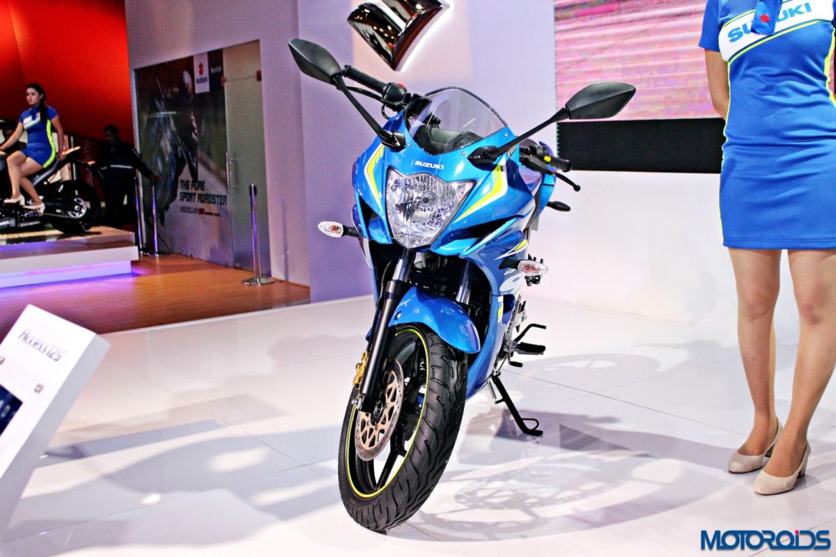 Suzuki Gixxer  and Gixxer SF Auto Expo