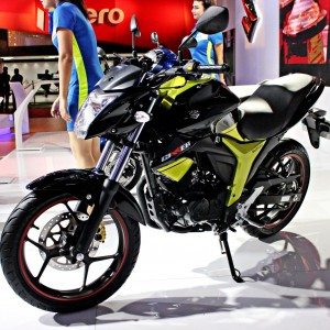 Suzuki Gixxer  and Gixxer SF Auto Expo