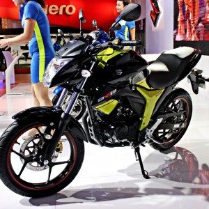 Suzuki Gixxer  and Gixxer SF Auto Expo