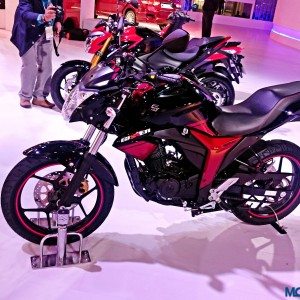 Suzuki Gixxer  and Gixxer SF Auto Expo