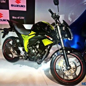 Suzuki Gixxer  and Gixxer SF Auto Expo