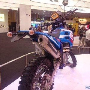TVS RTR  FX at the Auto Expo
