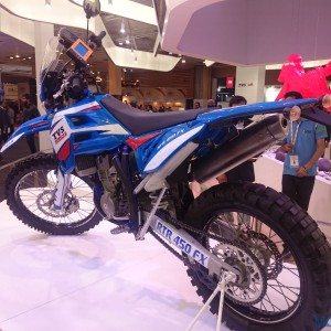 TVS RTR  FX at the Auto Expo