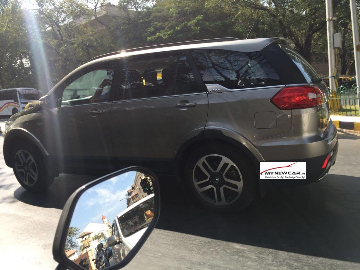 Tata Hexa Spotted