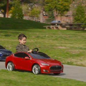 Tesla Model S for Kids by Radio Flyer