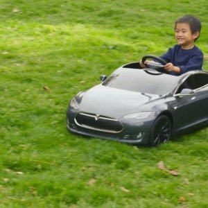 Tesla Model S for Kids by Radio Flyer
