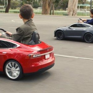 Tesla Model S for Kids by Radio Flyer