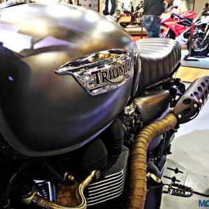 Triumph Bonneville Rajputana Customs Auto Expo