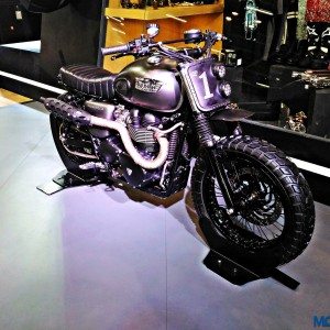 Triumph Bonneville Rajputana Customs Auto Expo