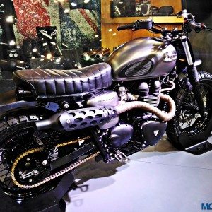 Triumph Bonneville Rajputana Customs Auto Expo