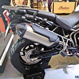 Triumph Motorcycles Stand Auto Expo