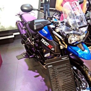 Triumph Motorcycles Stand Auto Expo