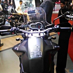 Triumph Motorcycles Stand Auto Expo