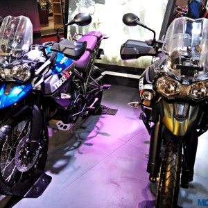 Triumph Motorcycles Stand Auto Expo