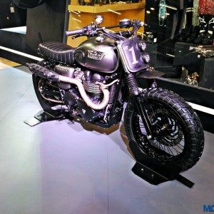 Triumph Motorcycles Stand Auto Expo