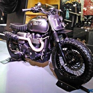 Triumph Motorcycles Stand Auto Expo