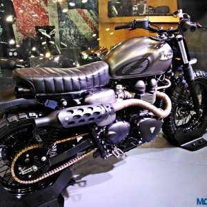 Triumph Motorcycles Stand Auto Expo