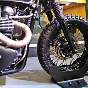 Triumph Motorcycles Stand Auto Expo