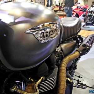 Triumph Motorcycles Stand Auto Expo