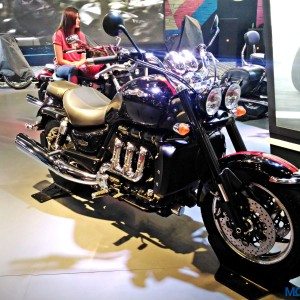 Triumph Motorcycles Stand Auto Expo