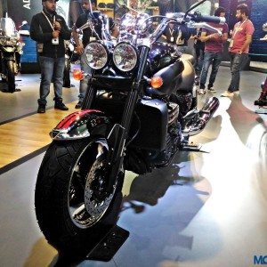 Triumph Motorcycles Stand Auto Expo