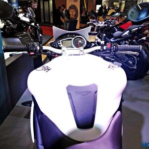 Triumph Motorcycles Stand Auto Expo