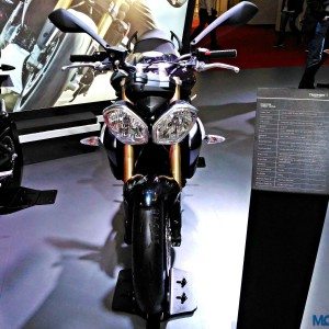 Triumph Motorcycles Stand Auto Expo