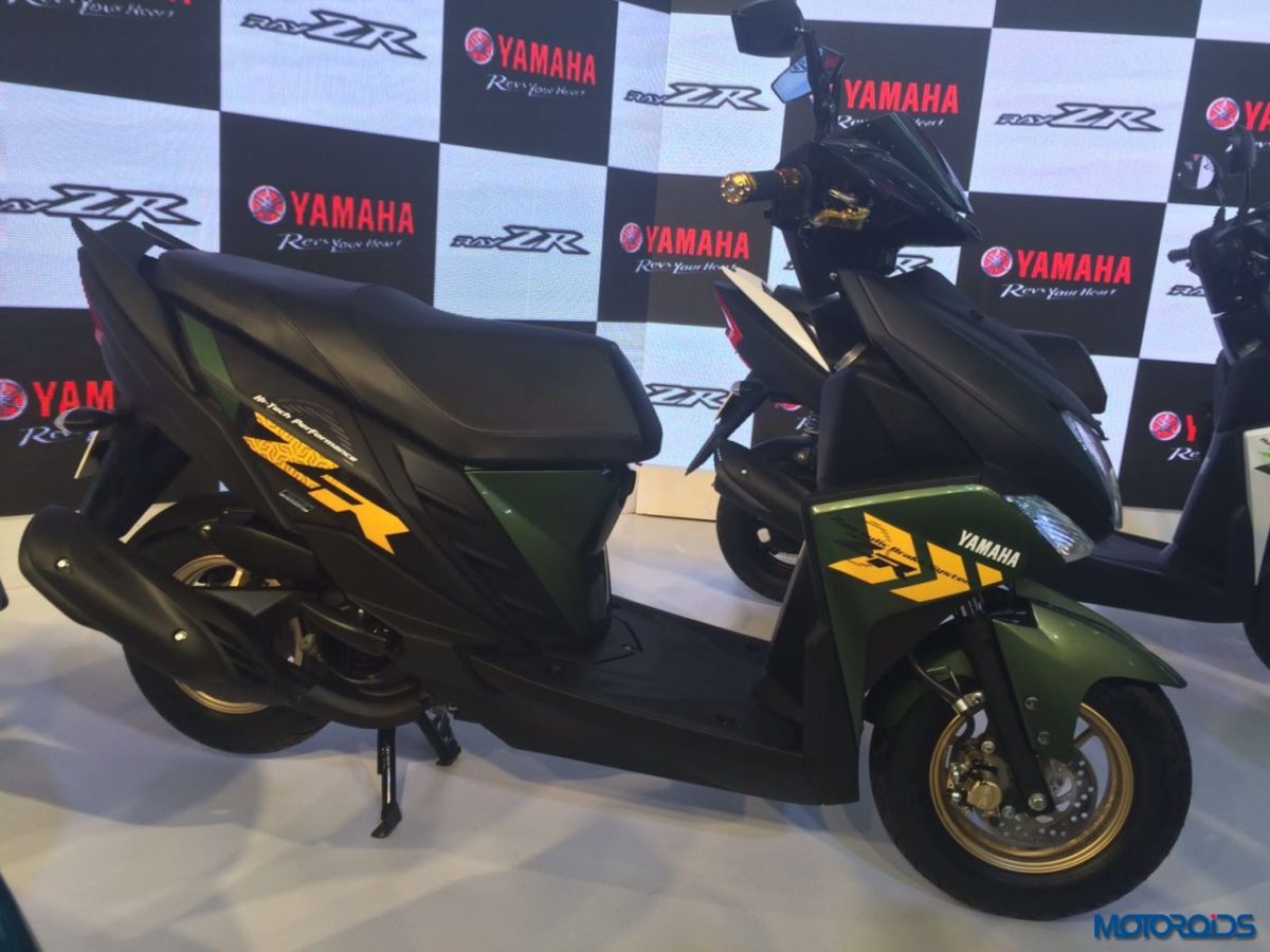 Yamaha Cygnus Ray ZR Auto Expo