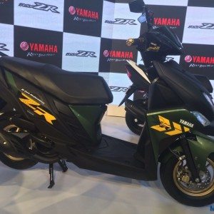 Yamaha Cygnus Ray ZR Auto Expo