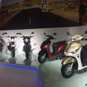 Yamaha Cygnus Ray ZR Auto Expo