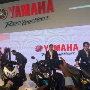 Yamaha Cygnus Ray ZR Auto Expo