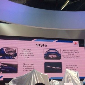 new Suzuki Access  Auto Expo