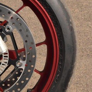 Aprilia RSV RF front tyre