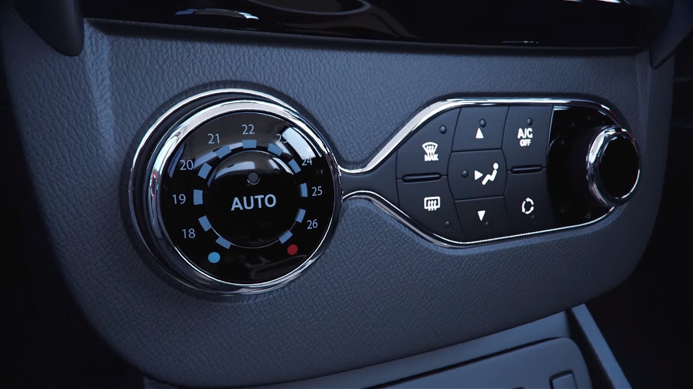 2016 Renault Duster HVAC control