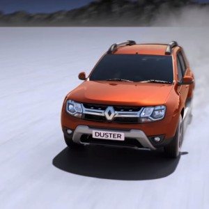 Renault Duster aerial view