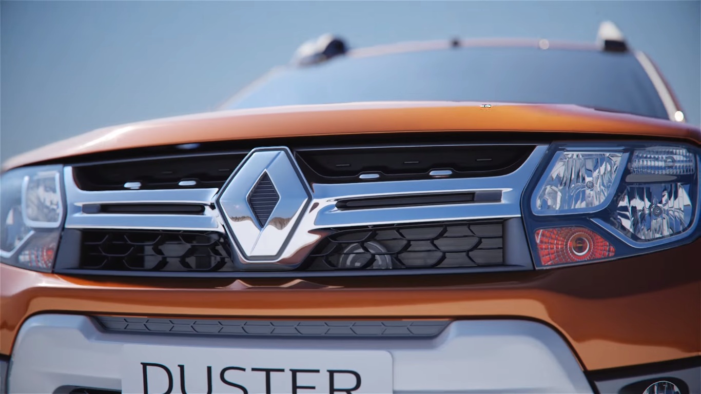 2016 Renault Duster front fascia