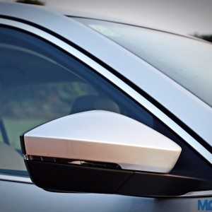 Skoda Superb rear view mirror