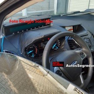 Ford Ecosport facelift spy image