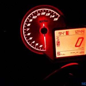 Aprilia Tuono V  Factory Instrument Cluster