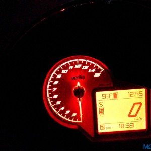 Aprilia Tuono V  Factory Instrument Cluster