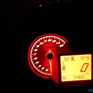 Aprilia Tuono V  Factory Instrument Cluster