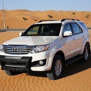 Armoured Toyota Fortuner