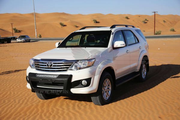 Armoured Toyota Fortuner