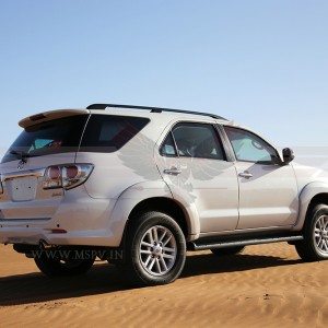 Armoured Toyota Fortuner