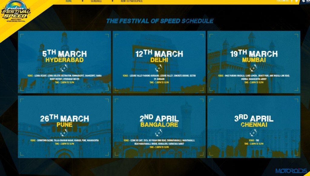 Bajaj Pulsar festival of Speed 3