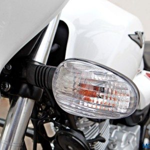 Bajaj V Review Details Turn Indicators