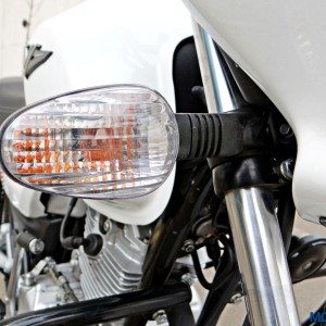 Bajaj V Review Details Turn Indicators