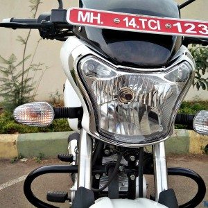 Bajaj V headlamp