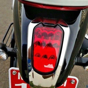 Bajaj V tail lamp